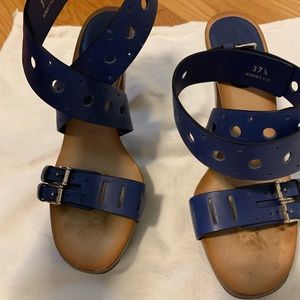 Tods strappy heel sandals
